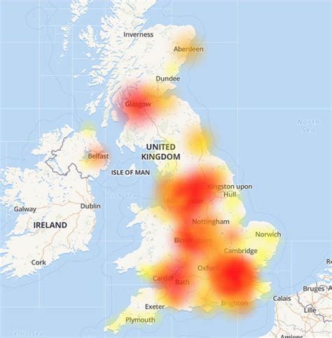 TalkTalk Outage Map